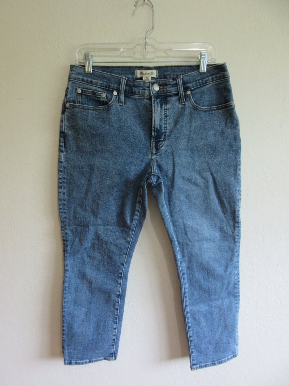 Madewell Mid-Rise 29P(Tag) Blue Vintage Jean-please refer to measurements